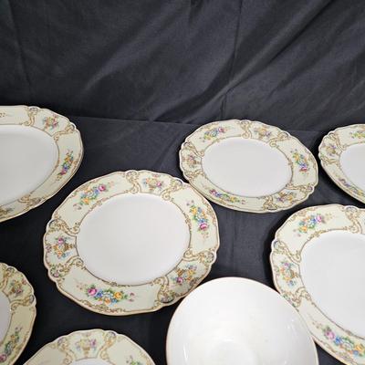 Eight Piece Place Setting Bavarian China 'The Stirling' (K-JS)