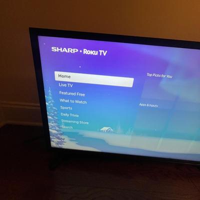 Sharp Roku 32” Smart TV (LR-MG)