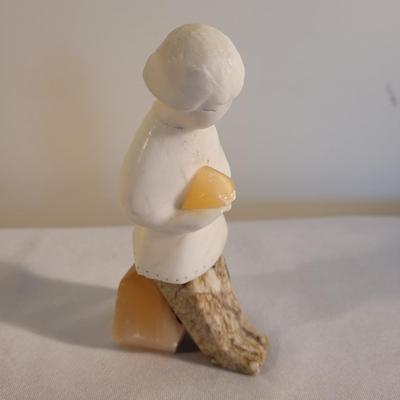 Three Calcite Figurines (K-EL)