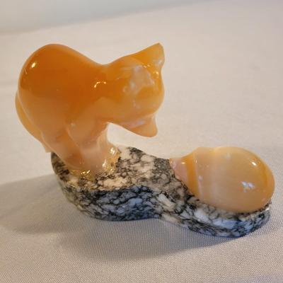 Three Calcite Figurines (K-EL)