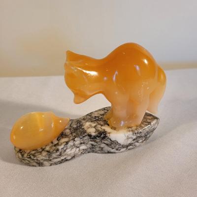 Three Calcite Figurines (K-EL)