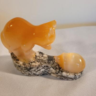 Three Calcite Figurines (K-EL)