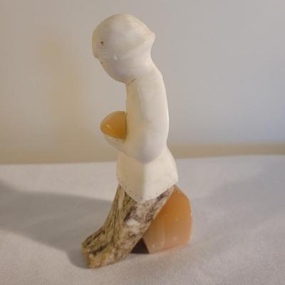 Three Calcite Figurines (K-EL)