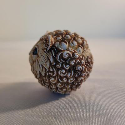 Six Cat Themed Figurines incl Harmony Kingdom and Pot Bellys (K-EL)