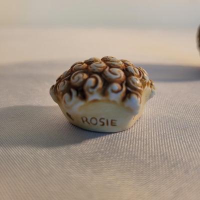 Six Cat Themed Figurines incl Harmony Kingdom and Pot Bellys (K-EL)