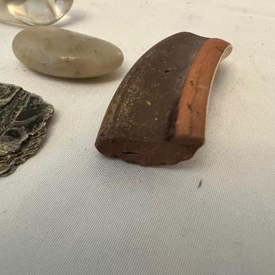 Salt Lamp, Stones, Pottery Bowls & More Earth Themed Decor (DR-RG)