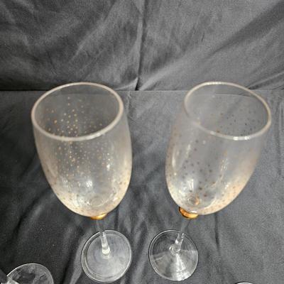 Sparkling MCM Champagne Flutes & Shot Glasses (K-JS)