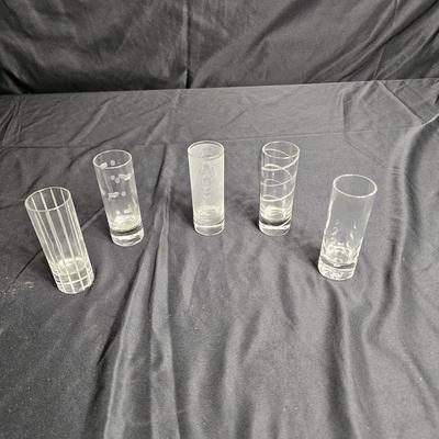 Sparkling MCM Champagne Flutes & Shot Glasses (K-JS)
