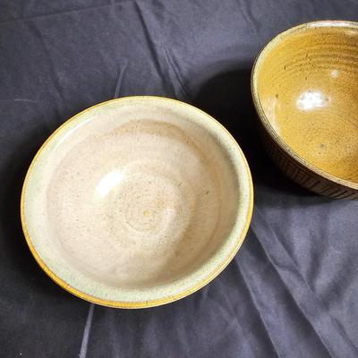 Handmade Pottery Bowls & Cups (K-JS)