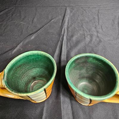 Handmade Pottery Bowls & Cups (K-JS)