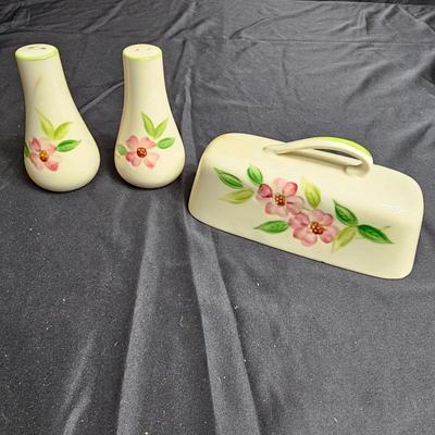 Set of 'Posie Pink' Handpainted China by Maruta of Japan (K-JS)