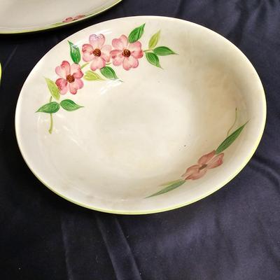 Set of 'Posie Pink' Handpainted China by Maruta of Japan (K-JS)