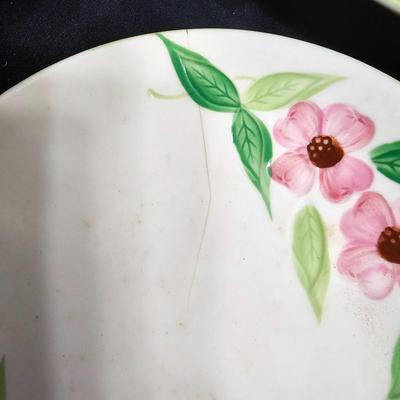 Set of 'Posie Pink' Handpainted China by Maruta of Japan (K-JS)