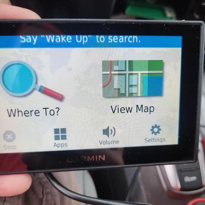 Garmin DriveSmart 50 Auto GPS with a Dash Mount Tested Working