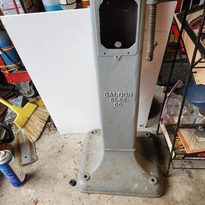 Bench Top Drill Press with Baldor Electric Co. Stand