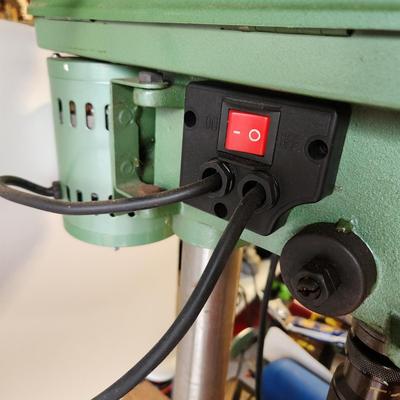 Bench Top Drill Press with Baldor Electric Co. Stand