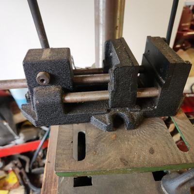 Bench Top Drill Press with Baldor Electric Co. Stand