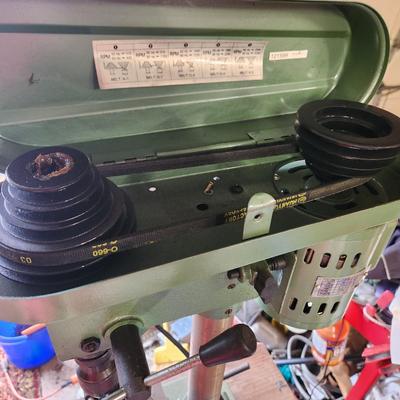 Bench Top Drill Press with Baldor Electric Co. Stand