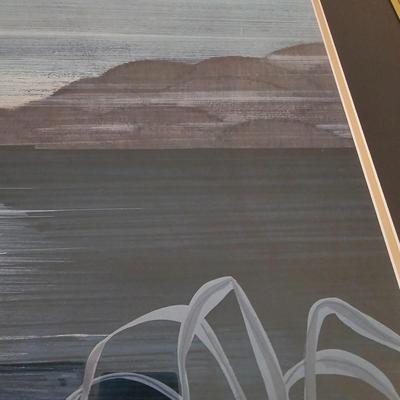 Pair of Gold Framed Asian Landscape Prints (LR-JS)