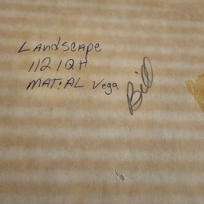 Pair of Gold Framed Asian Landscape Prints (LR-JS)