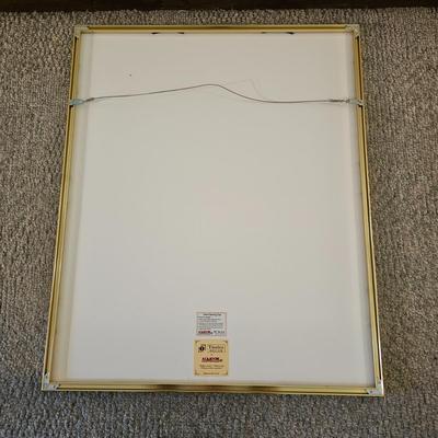 Pair of Gold Framed Asian Landscape Prints (LR-JS)