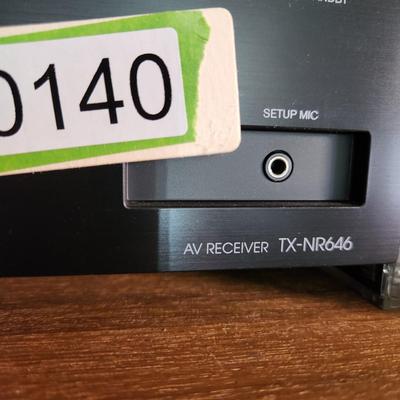 Onkyo AV Receiver TX-NR646 with remote Tested