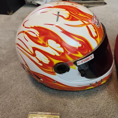G-Force Racing Gear Helmet with Storage Bag