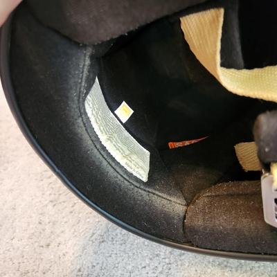 Vintage G-Force Racing Gear Helmet Black Flame L SA2010