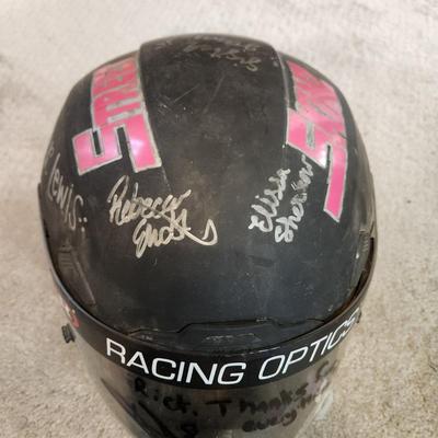 Icon Airframe Pro Racing Helmet with Autographs DOT FMVSS #218