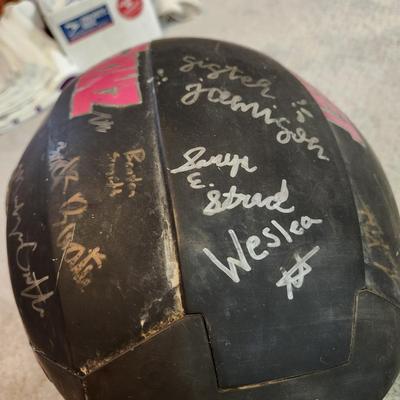 Icon Airframe Pro Racing Helmet with Autographs DOT FMVSS #218