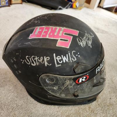 Icon Airframe Pro Racing Helmet with Autographs DOT FMVSS #218