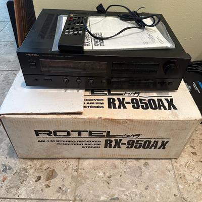 Rotel RX-950AX Receiver – Tested, Includes Remote & Owner’s Manual