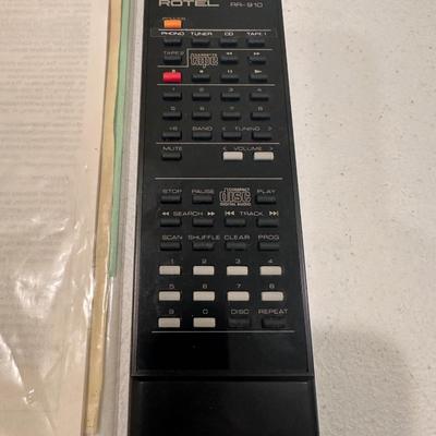 Rotel RX-950AX Receiver – Tested, Includes Remote & Owner’s Manual