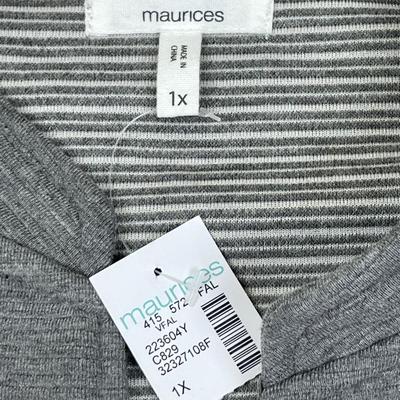 New Maurices Knit Military Jacket 1X