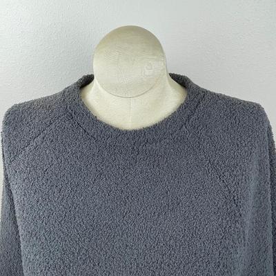 Comfort Code by CuddlDuds Charcoal Grey Sweatshirt 1X