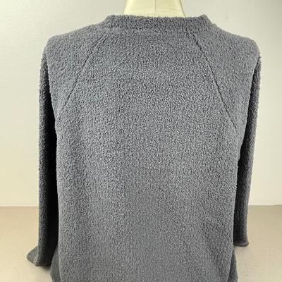 Comfort Code by CuddlDuds Charcoal Grey Sweatshirt 1X