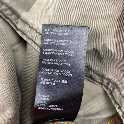 Anthropologie Montana Camo soft button down Shirt 10