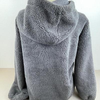 New Grey Teddy Bear Hoodie Sweatshirt XL