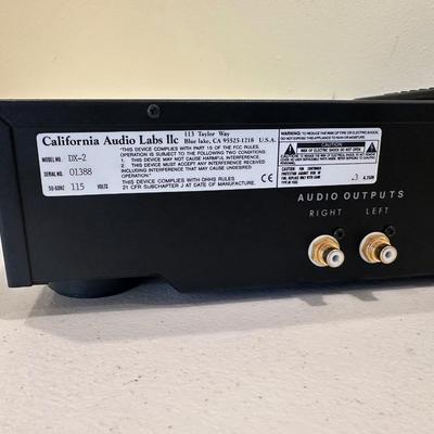 California Audio Labs DX2 – Rare Audiophile CD Player (1997)