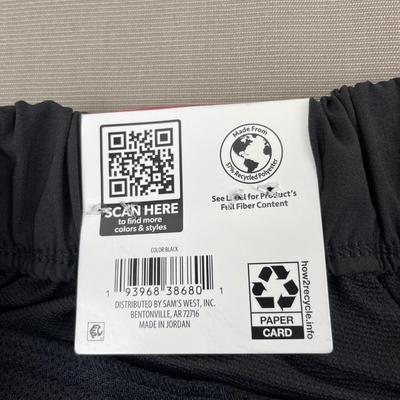 New Black Travel Jogger Pants XL