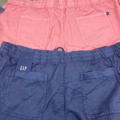 2 Pair New GAP Pull on Shorts XL