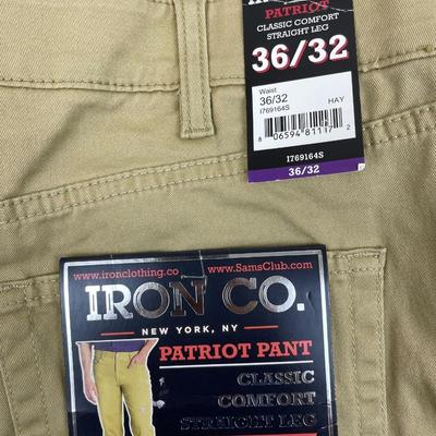 New Men’s Iron Co. Patriot Pant 36X32