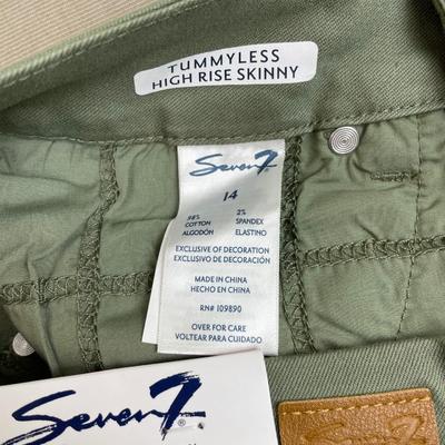 Seven7 Tummy Less High Rise Skinny Jeans 14