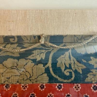Very Large Antique Japanese Scroll In Plexiglass