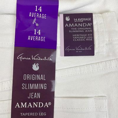 Gloria Vanderbilt White Amanda Jean 14