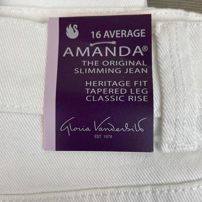 Gloria Vanderbilt White Amanda Jean 16