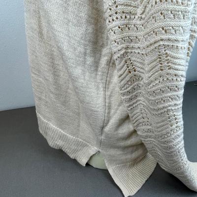 New Christian Soriano Pointelle Sweater XL