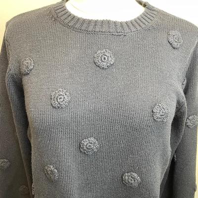 New QVC G By Giuliani Black Sweater Medium