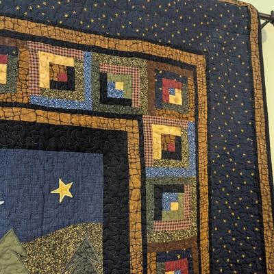American Heritage Textiles Midnight Bear Cotton Throw