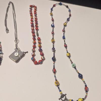 Assortment Of Handmade Costume Jewelry